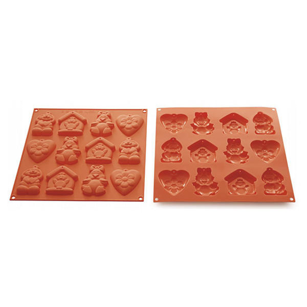Formă de silicon, HSH 07 My Lovely Cookies, 32.611.00.0060, Silikomart