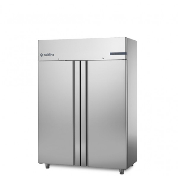 Dulap frigorific ,cu unitate integrată, cu 2 uși, 1200 l, temp. 0°+10°C, Coldline A120/2N