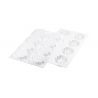 Formă de silicon KIT TARTE RING HONORE’ Ø80mm, 25.294.87.0065, Silikomart