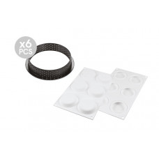 Силиконовая форма KIT TARTE RING Ø80 , 25.243.87.0065, Silikomart
