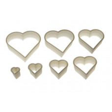 Форма, Nylon cutter 14 Regular Heart, 72.314.87.0069, Silikomart
