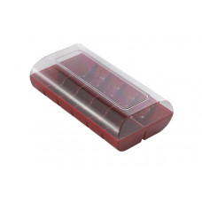 Пластиковая упаковка для Макарунс 12 шт., Macadò 12 Pcs Ruby Red ,72.352.31.0000, Silicomart