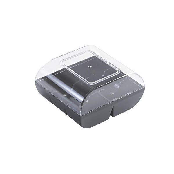 Ambalaj plastic pentru Makarons 6 buc., Macadò 6 Pcs Black, 72.351.20.0000, Silicomart