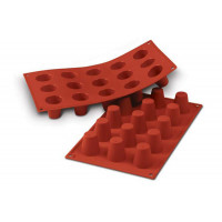 Formă de silicon,  SF019 Small Babà, 30.019.00.0060, Silicomart