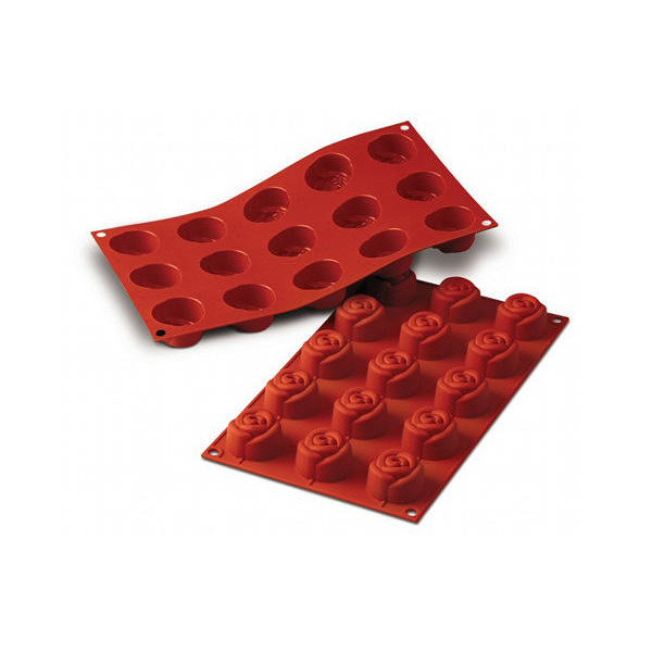 Formă de silicon, SF074 Small Rose, 30.074.00.0060, Silikomart