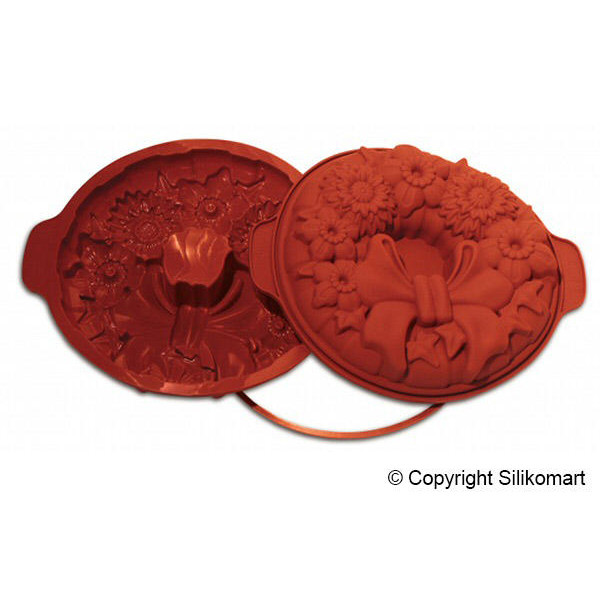 Formă de silicon, SFT310 Wreath, 34.310.00.0060, Silikomart