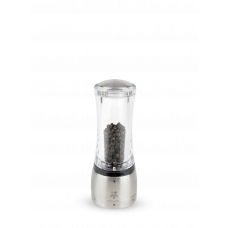 Ручная мельница, u’Select, для перца, из акрила и нержавеющей стали, 16 см, 25427, Daman, Peugeot