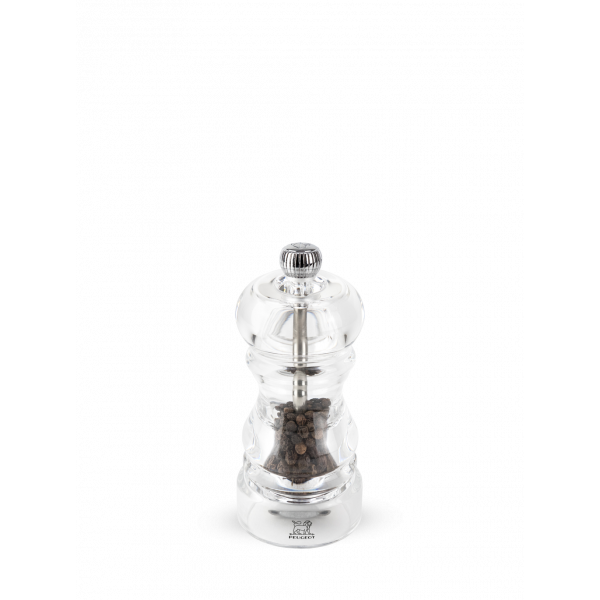 Râșniță manuală de piper, din acril, 12 cm, 900812, Nancy, Peugeot