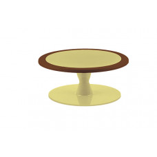 Подcтавка с коричневой окантовкой XXL, HuLaUp Chocolate – Extra Large, 72.363.77.0065, Silicomart