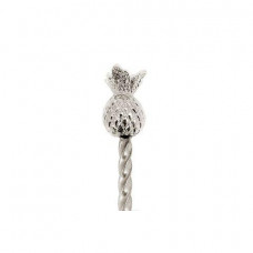 Барная ложка Pineapple 33 см (серебро), BSPS033, BarProfessional