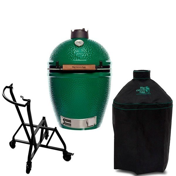 Подставка с колесами и ручкой для гриля, L, Big Green Egg
