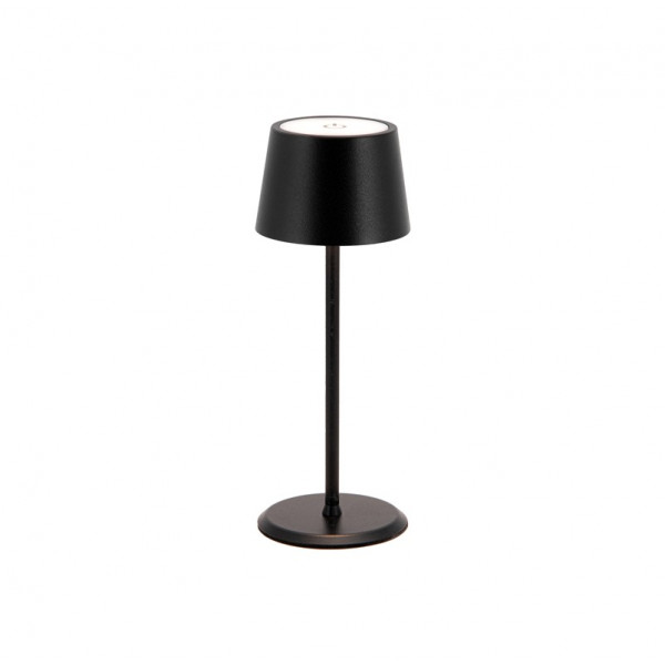Lampă de masă LED Monte Carlo Micro, neagră