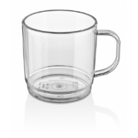 Стакан из поликарбоната (PC), 250 мл, прозрачный, GC-04, GastroPlast