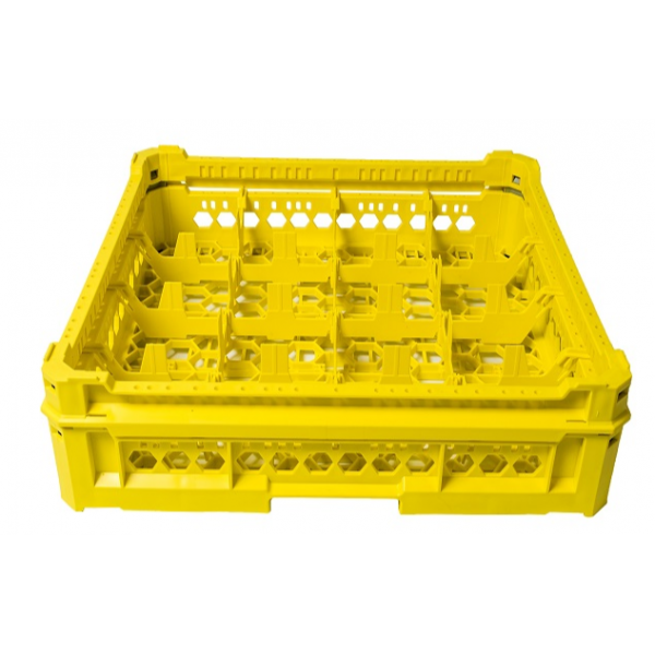 Coș pentru mașina de spălat vase pentru 16 pahare, Classic Racks 4x4, KIT2 4x4, GenusDei