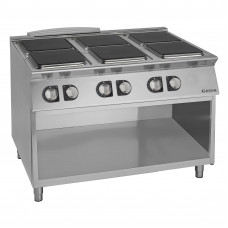 Плита электрическая с квадратными конфорками, CE76QG, Giorik