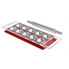 Форма для равиоли Marcato Ravioli Tablet красная
