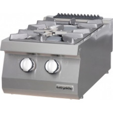 Плита газовая , настольная, с 2 конфорками, OSOG 4070 LS, серии 700, Ozti, 7865.N1.40703.33LS