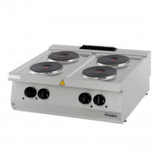 Электрическая настольная плита с 4 круглыми конфорками Ozti OSOE 8070 7865.N1.80703.14