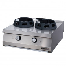 Газовая плита, 2 открытые горелки Wok,  900 серия, OWG 8090, Ozti, 7865.N1.80903.WK