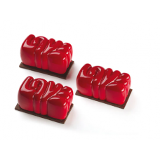 Силиконовая форма для десертов LOVE, PX4363S, Pavoni