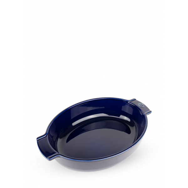 Овальная  керамическая форма, синего цвета, 31 см, 60619, Appolia, Peugeot