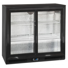 Холодильный шкаф для бара с 2 скользящими дверями, DB201S, Tefcold